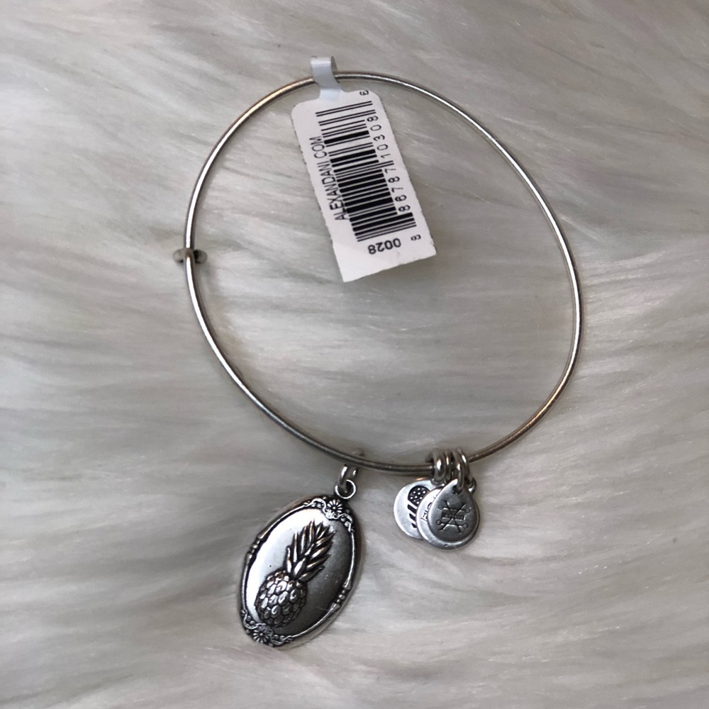 Alex and Ani pineapple bracelet